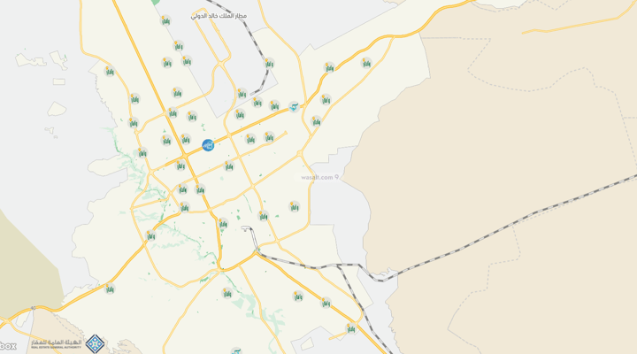 أرض 500 متر مربع شمالية على شارع 30م العوالي، غرب الرياض، الرياض