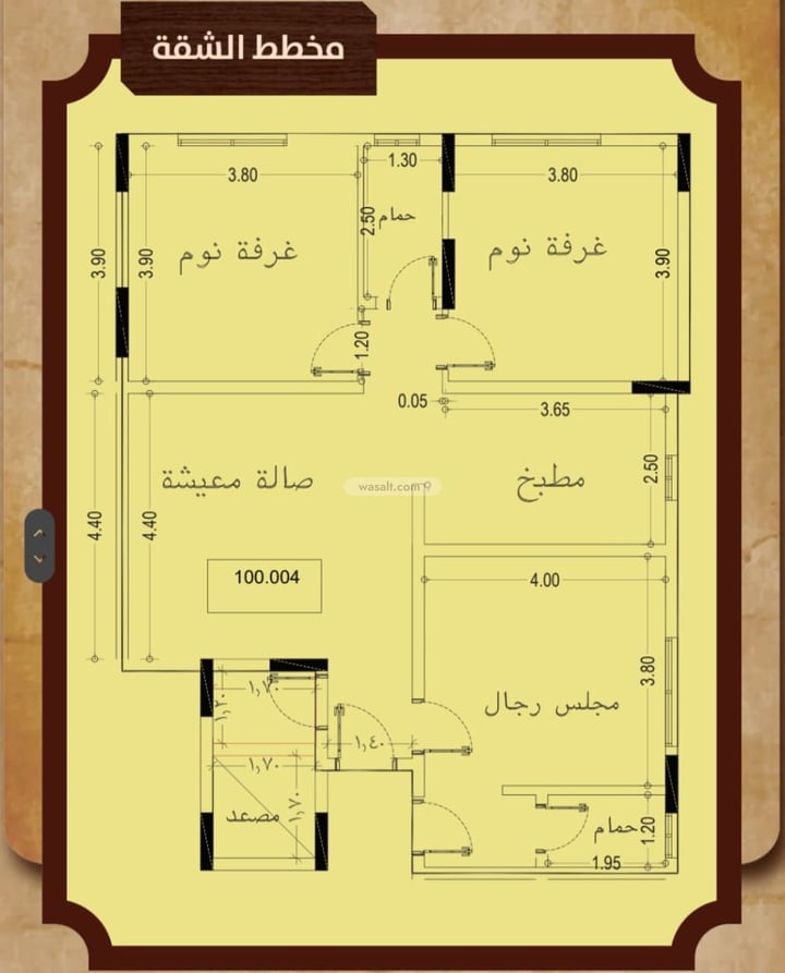 Apartment 104 SQM with 4 Bedrooms Al Manar, East Jeddah, Jeddah
