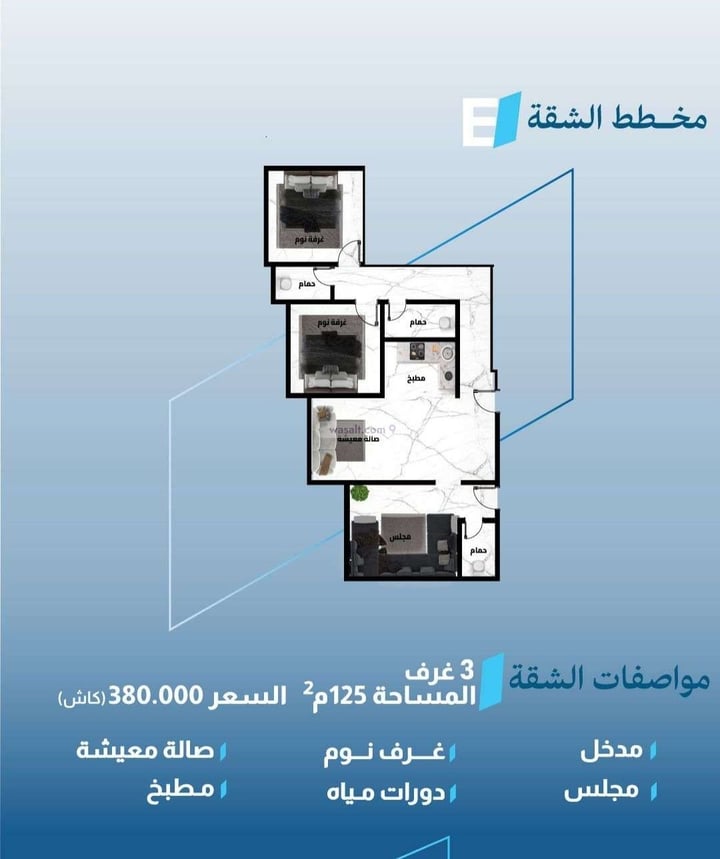 Apartment 80 SQM with 2 Bedrooms Al Fayha, South Jeddah, Jeddah