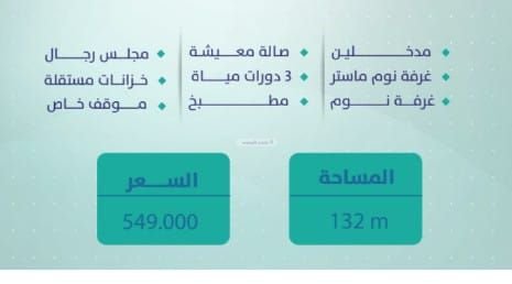 شقة 144.11 متر مربع ب 4 غرف السلامة، شمال جدة، جدة