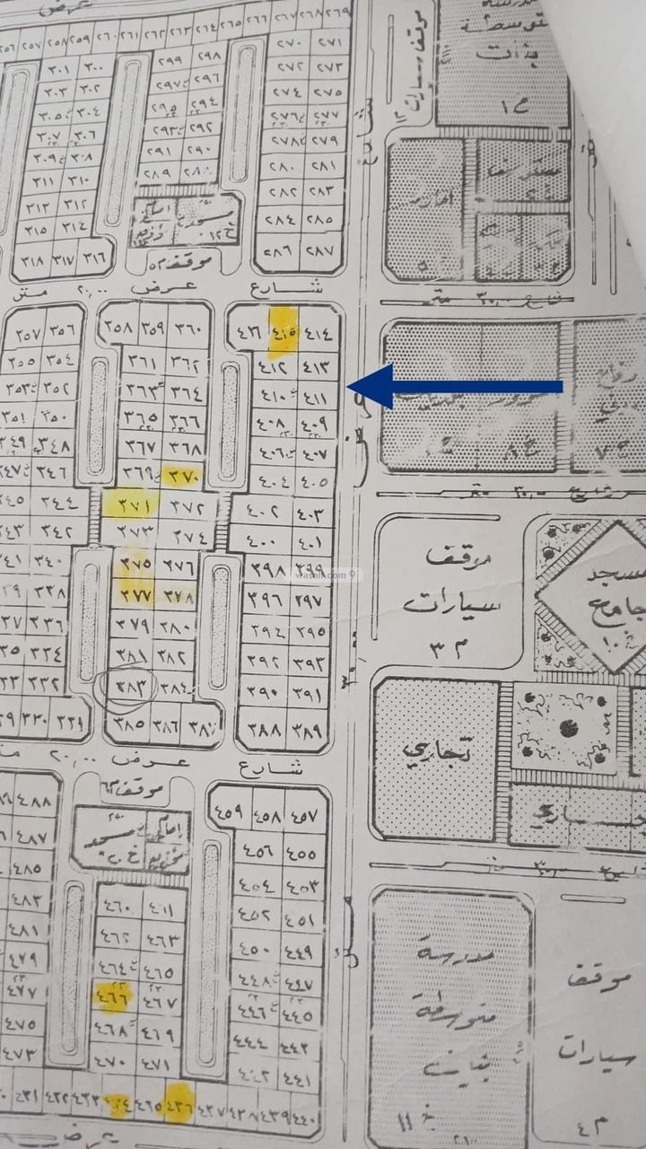 Land 600 SQM Facing East on 30m Width Street Ishbiliyah, Buqayq