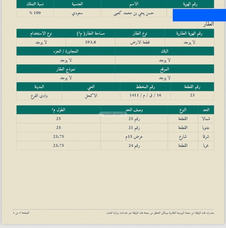 Land 630 SQM Facing East on 24m Width Street As Suwaydra, Madinah