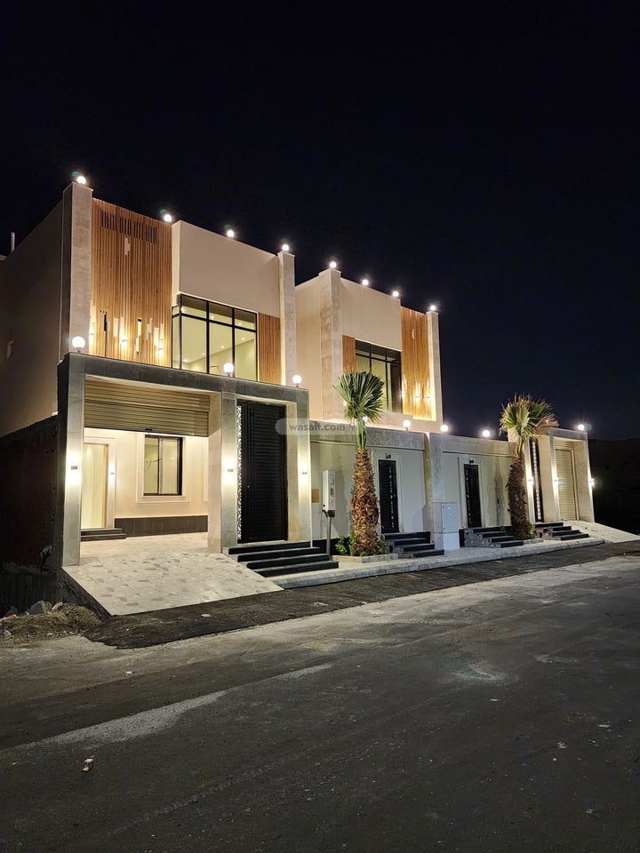 Villa 315 SQM Facing West on 15m Width Street Al Yaqoot, North Jeddah, Jeddah