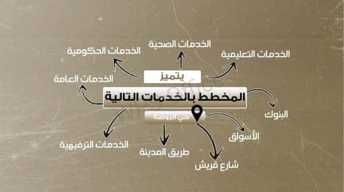 شقة 136 متر مربع ب 4 غرف الروضة، شمال جدة، جدة