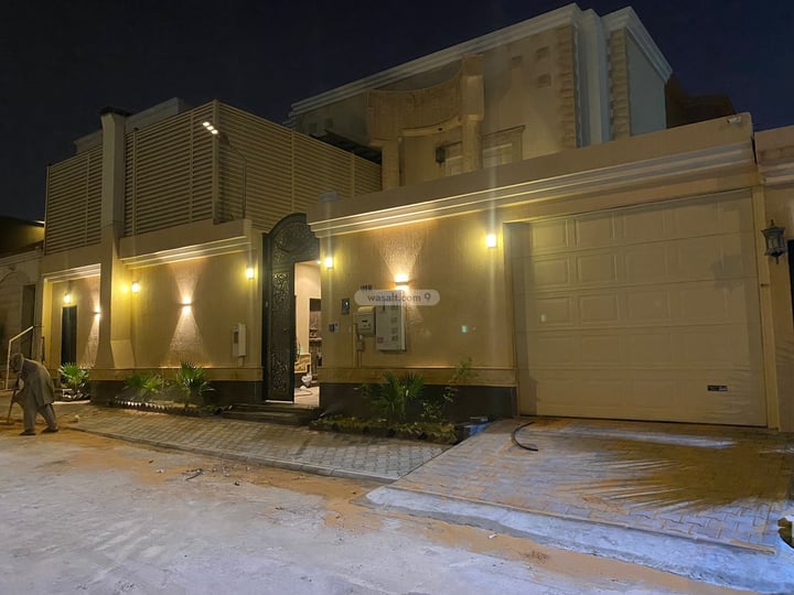 Villa 416.5 SQM Facing West on 20m Width Street Al Shohda, East Riyadh, Riyadh