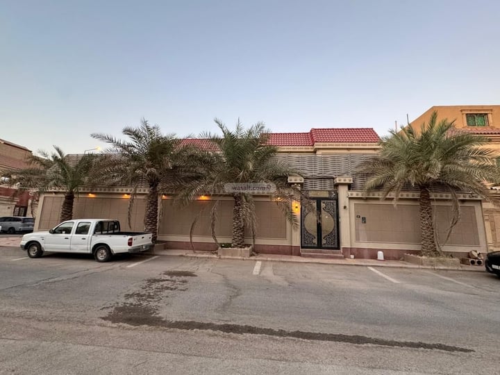 Villa 614.25 SQM Facing North West on 20m Width Street Ishbiliyah, East Riyadh, Riyadh