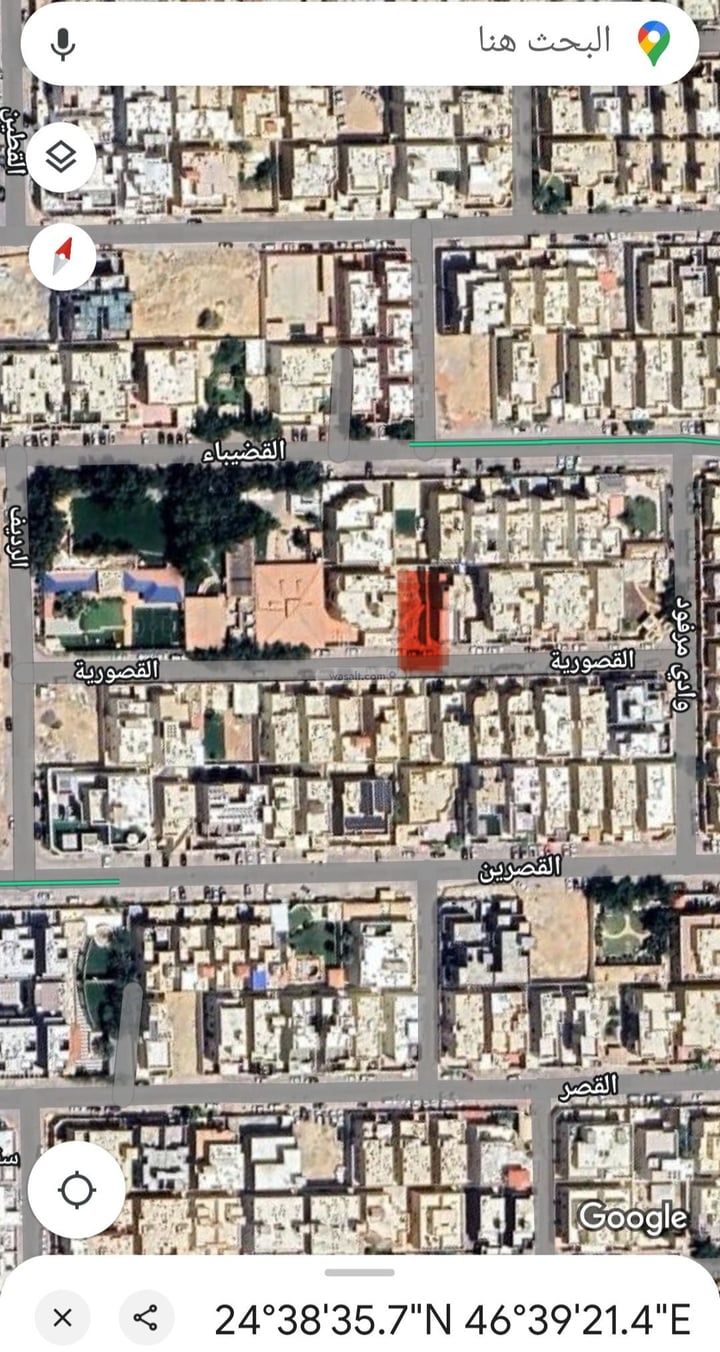 Land 348 SQM Facing South on 12m Width Street Al Nada, North Riyadh, Riyadh