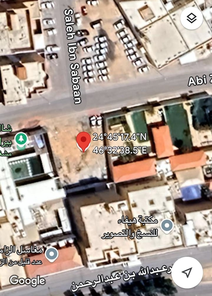 Land 525 SQM Facing North on 15m Width Street East Dhahrat Al Oudah, Ad Dir'iyah