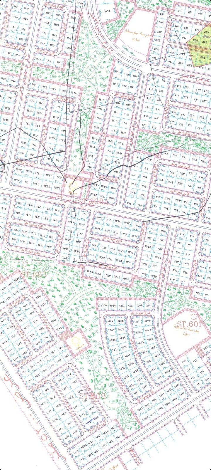 Land 300 SQM Facing East on 16m Width Street Al Ghadir, North Jeddah, Jeddah