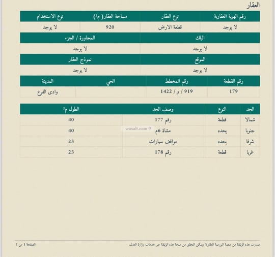 Land 600 SQM Facing East on 20m Width Street As Suwaydra, Madinah