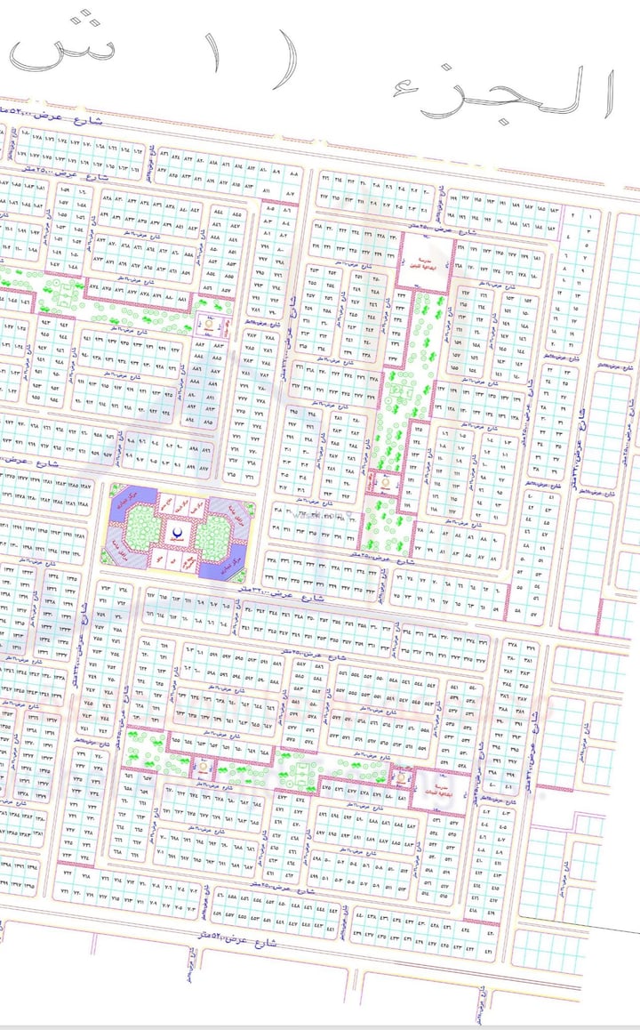 Land 900 SQM Facing East on 16m Width Street An Najmah, North Jeddah, Jeddah