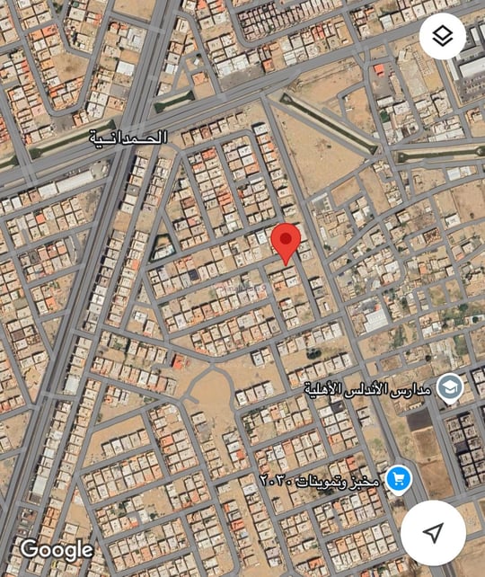 Land 1191 SQM Facing East on 15m Width Street Al Hamadaniyah, East Jeddah, Jeddah