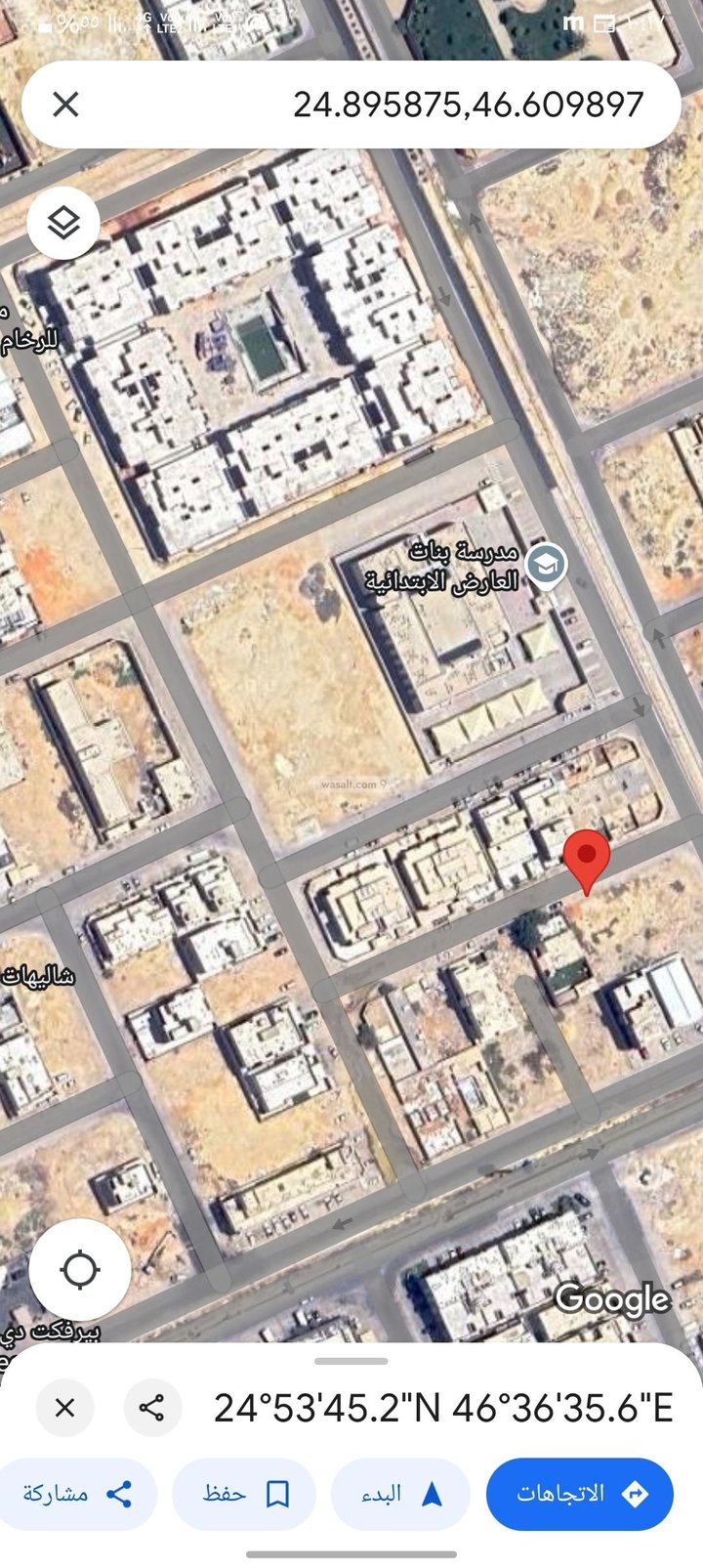 Land 375 SQM Facing North on 10m Width Street Dhahrat Laban, West Riyadh, Riyadh