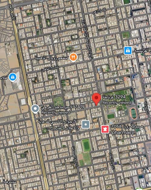Land 400 SQM Facing West on 25m Width Street Al Azizeyyah, North Jeddah, Jeddah