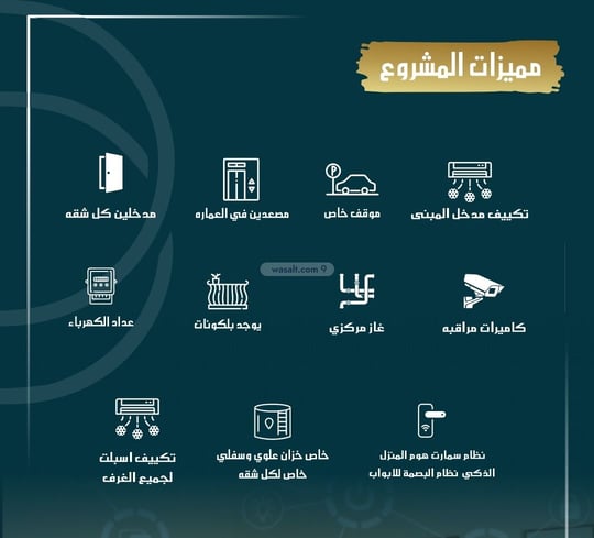 شقة 1243.03 متر مربع ب 4 غرف الواحة، شرق جدة، جدة