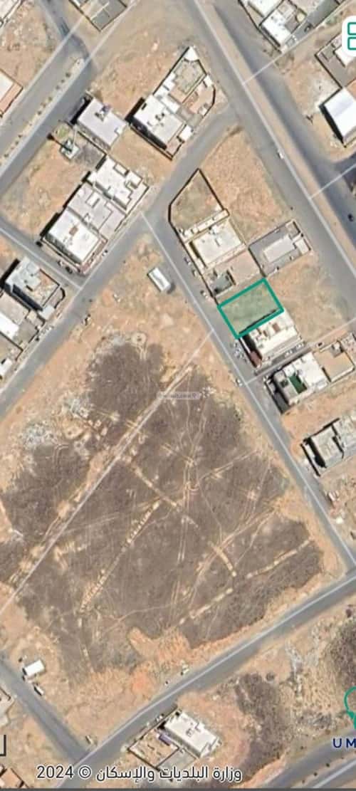 Land 600 SQM Facing West on 15m Width Street Wadi Al-Batah, Madinah