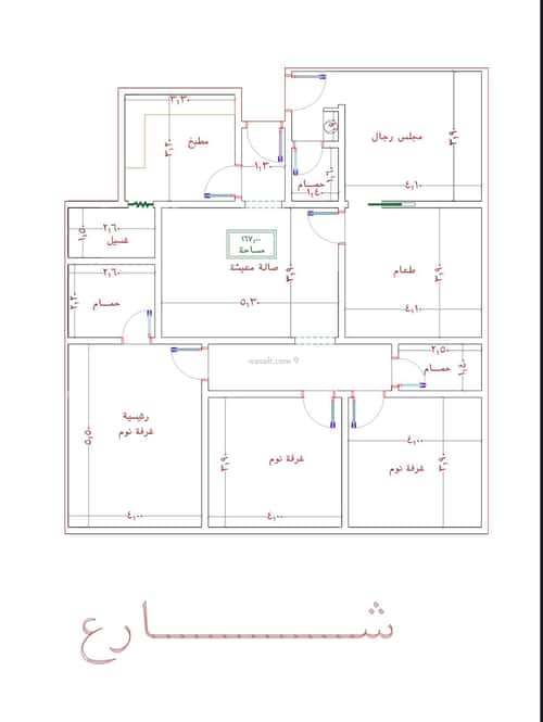 Apartment 865.5 SQM with 5 Bedrooms Ar Rabwah, North Jeddah, Jeddah