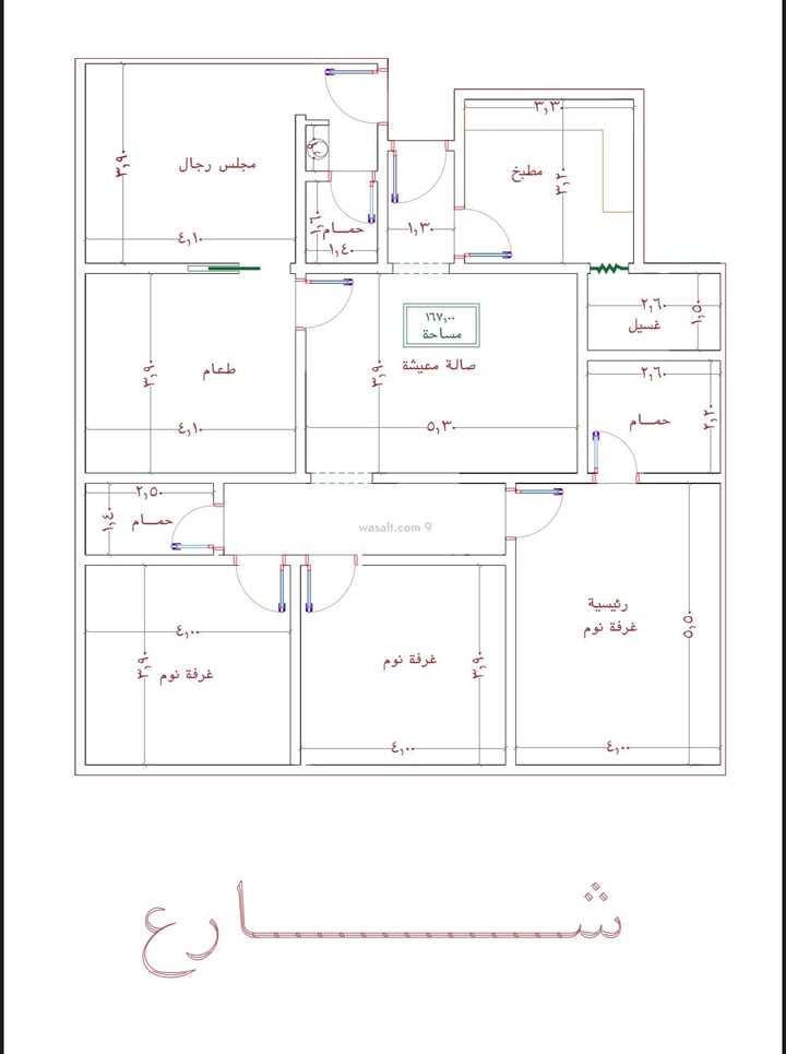 Apartment 865.5 SQM with 5 Bedrooms Ar Rabwah, North Jeddah, Jeddah