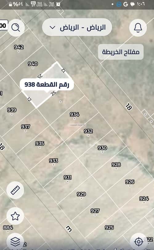 أرض 602.53 متر مربع شرقية على شارع 18م الوسام، شرق الرياض، الرياض