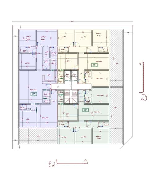 Apartment 865.5 SQM with 5 Bedrooms Ar Rabwah, North Jeddah, Jeddah