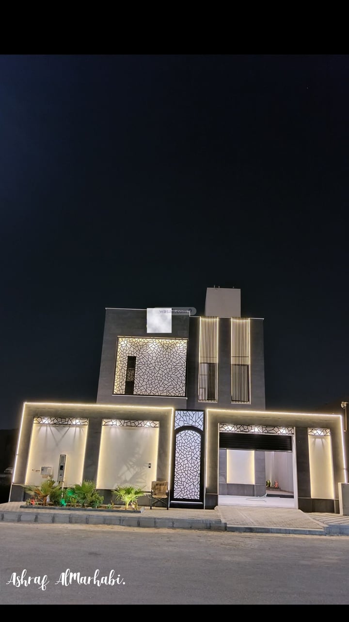 Villa 437.5 SQM Facing East on 30m Width Street As Saif, Dammam