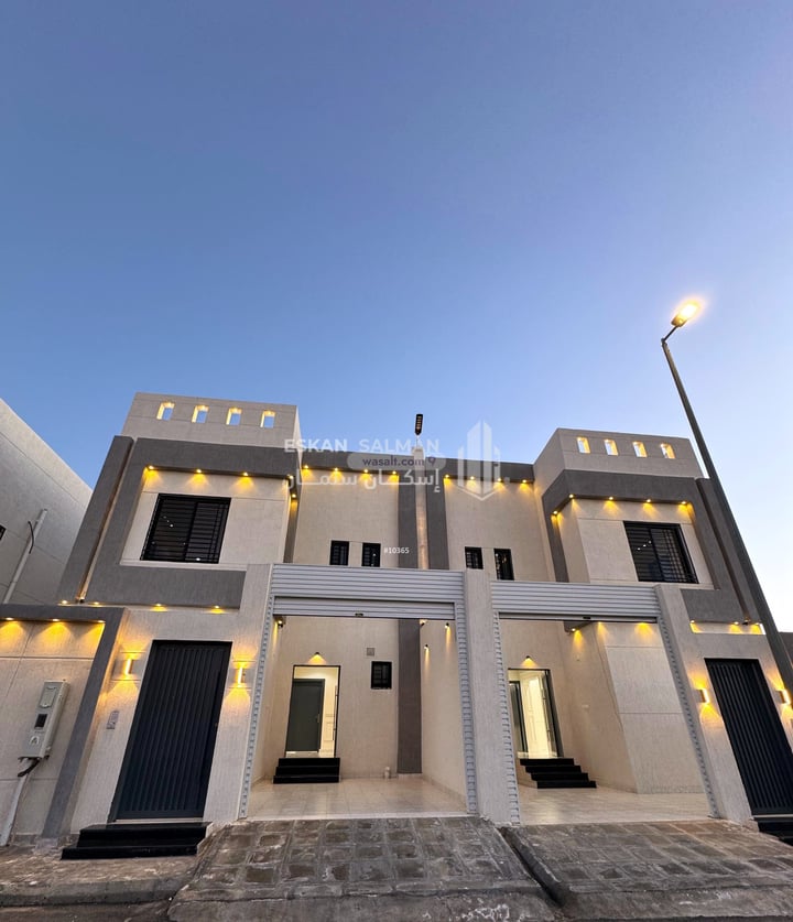 Villa 274.77 SQM Facing East on 15m Width Street Al Quhaib, At Taif