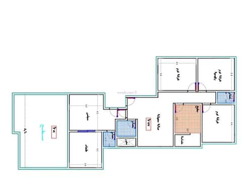 Apartment 223.37 SQM with 3 Bedrooms Governmental, North Jeddah, Jeddah