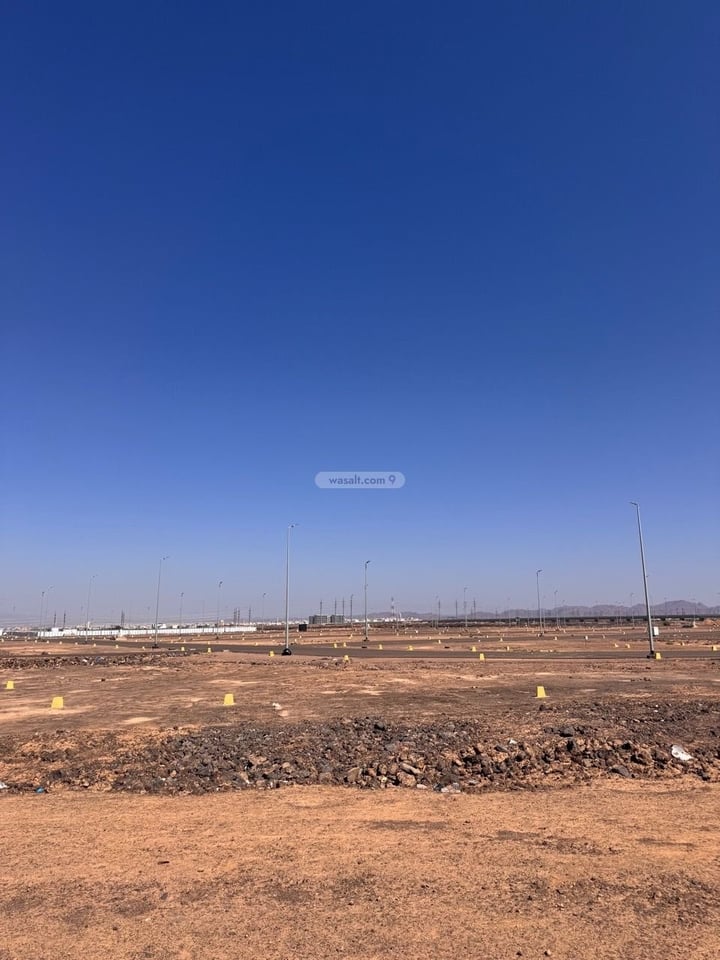 Land 497.49 SQM Facing North East on 14m Width Street Al Hadra, Madinah