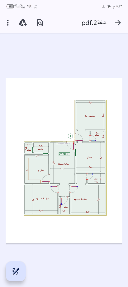 شقة 1920 متر مربع ب 3 غرف الجامعة، جنوب جدة، جدة