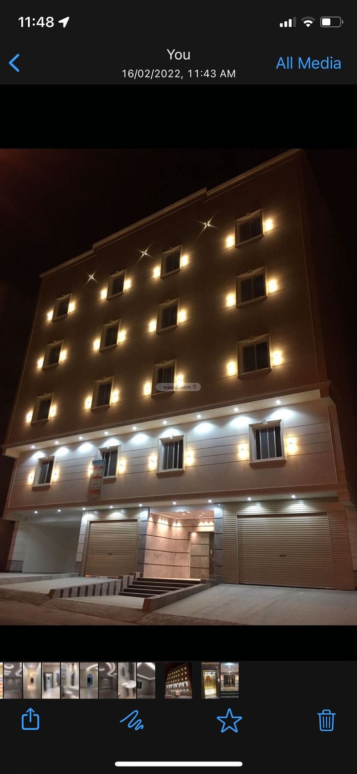 Building 700 SQM with 5 Floors Facing East An Nuzhah, Makkah