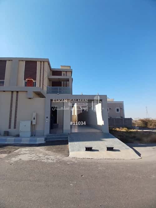 Villa 449.12 SQM Facing East on 15m Width Street Al Ounoud, Ahad Rifaydah - Al-Wadyin Station
