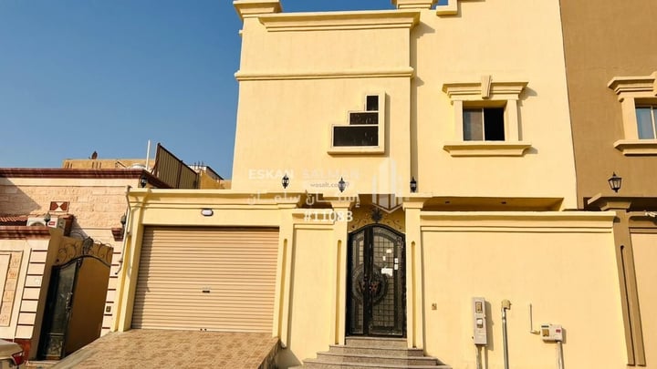 Villa 222 SQM Facing West on 15m Width Street Taibah, Dammam