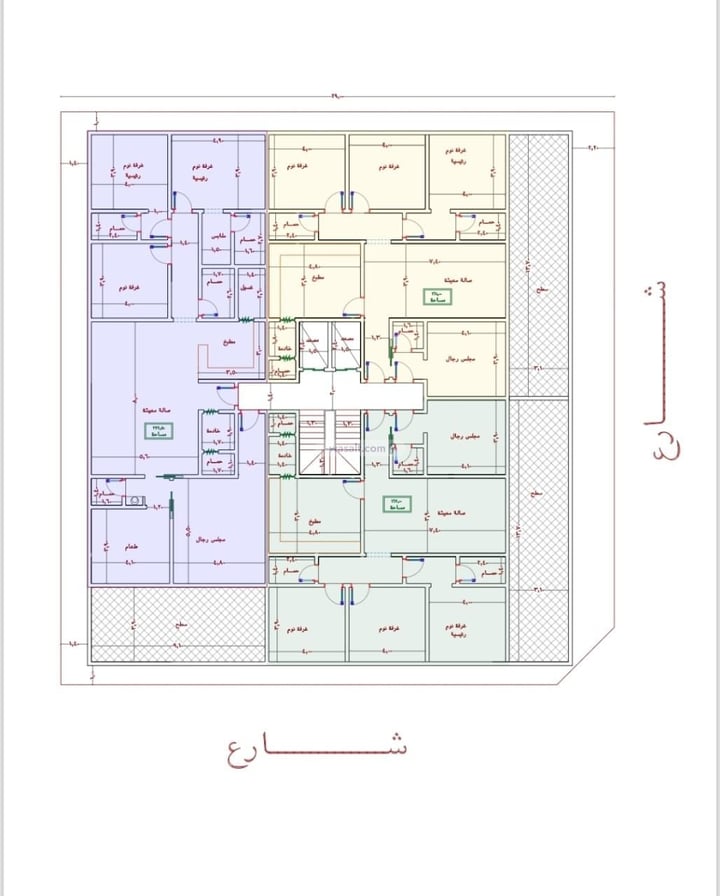 Apartment 726 SQM with 2 Bedrooms As Safa, North Jeddah, Jeddah