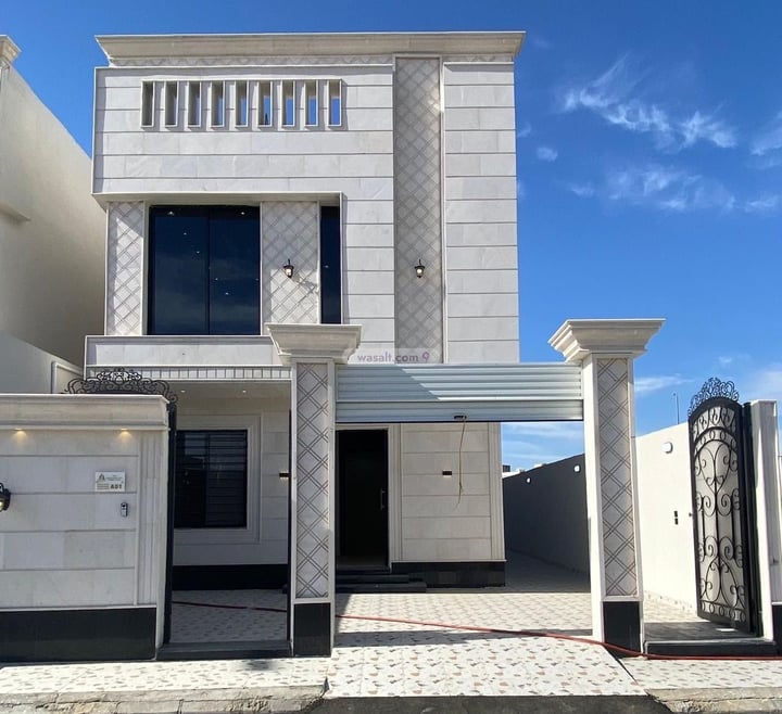 Villa 351 SQM Facing West on 15m Width Street Al Yasmin, At Taif