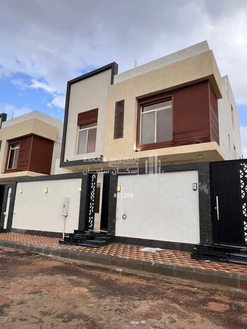Villa 286.6 SQM Facing West on 16m Width Street Haya Nabla, Madinah