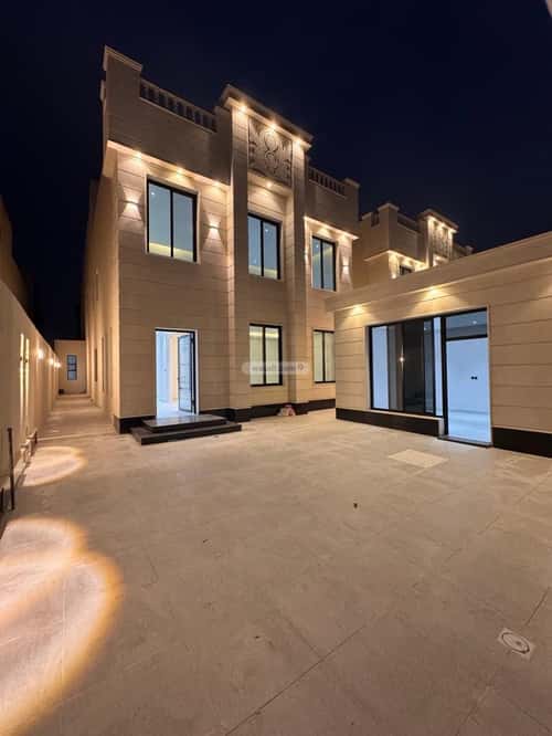 Villa 437.5 SQM Facing South on 30m Width Street Al Sheraa, Khobar