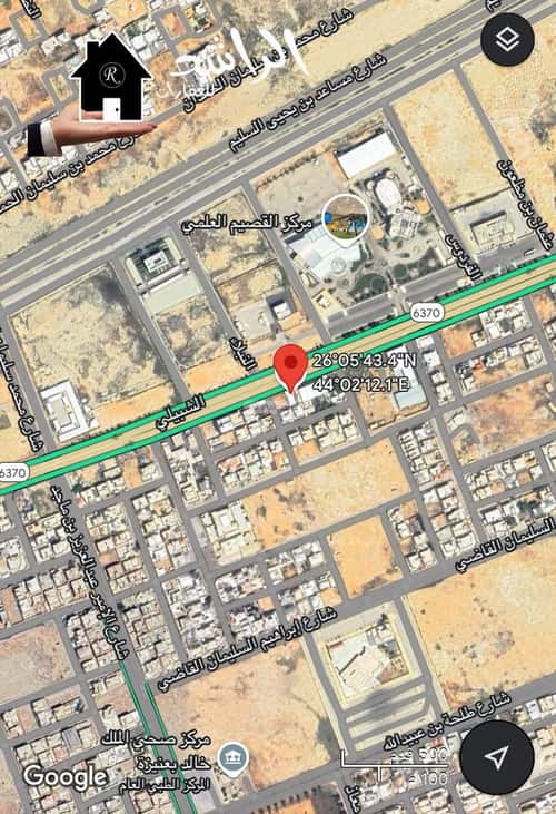 أرض للبيع الملك خالد، عنيزة