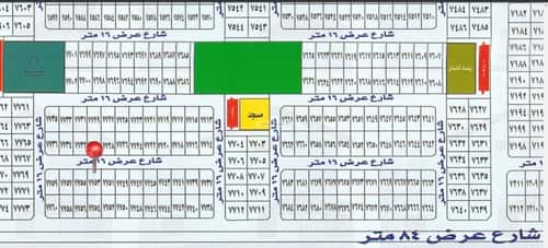 Land 620 SQM Facing West on 16m Width Street Al-Hijra, North Jeddah, Jeddah