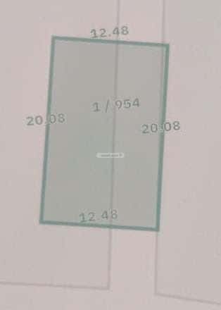 Land 250 SQM Facing South on 15m Width Street Al Sheraa, Khobar