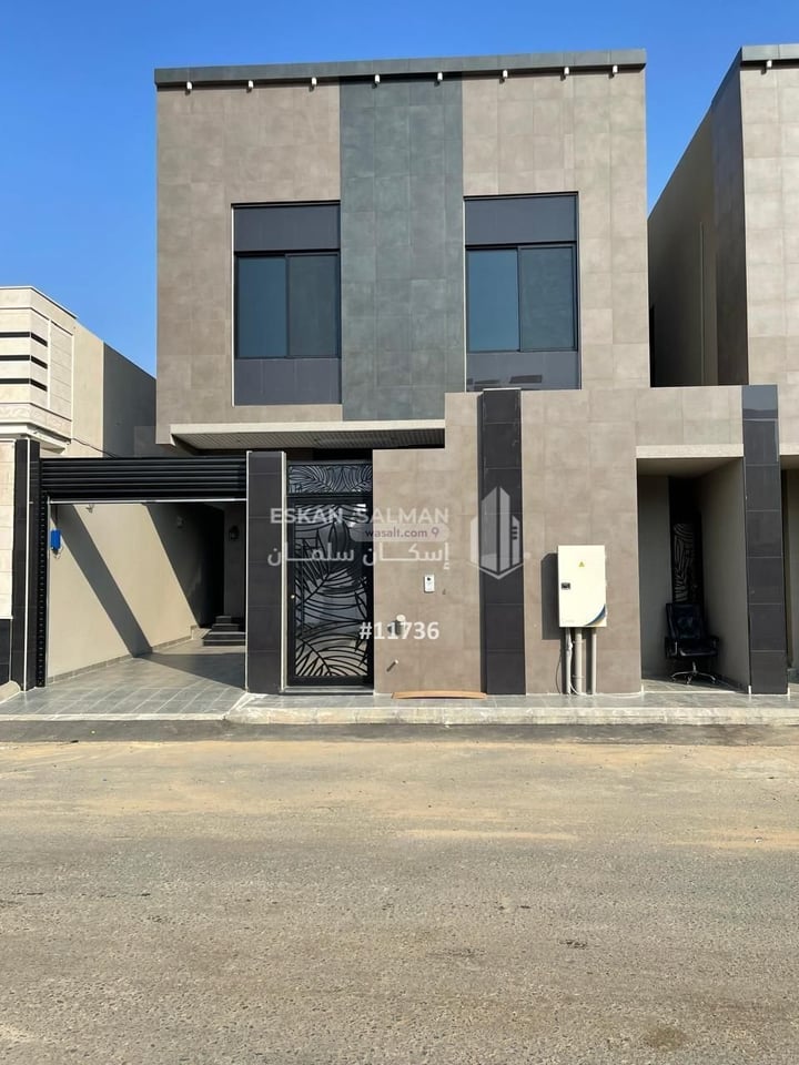 Villa 448.39 SQM Facing West on 15m Width Street As Shamiaa, Makkah