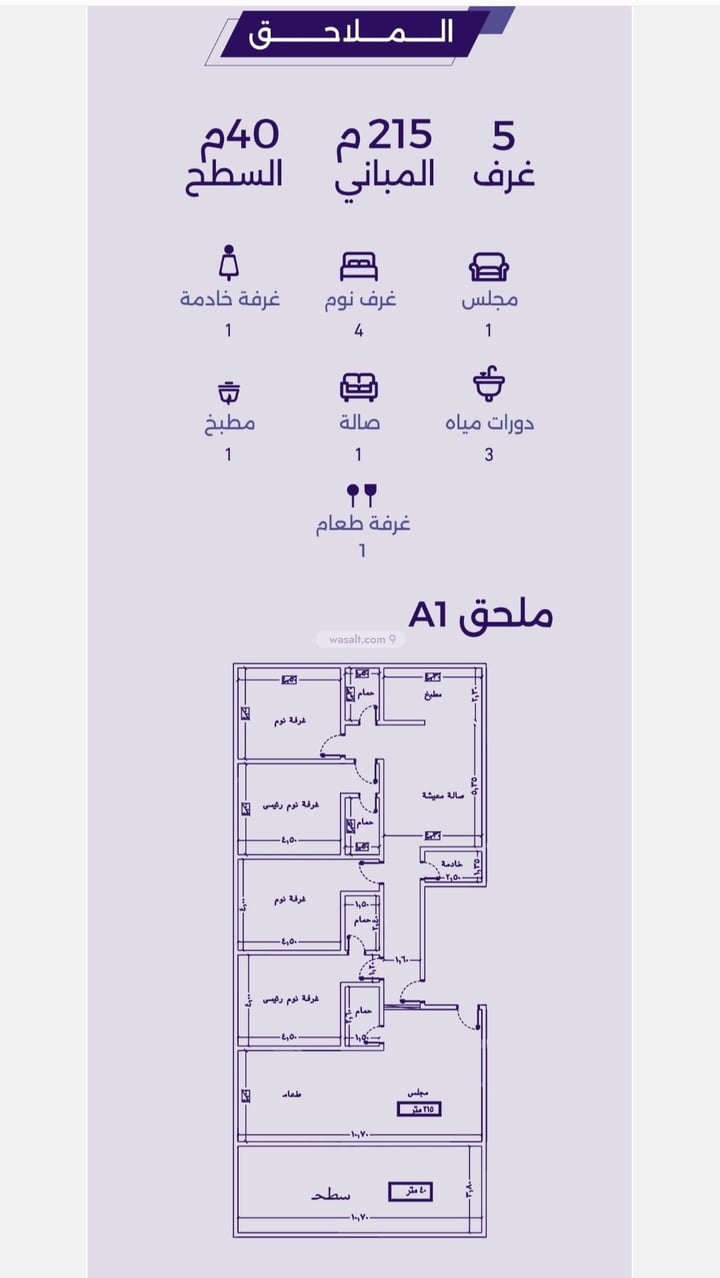 Apartment with 5 Bedrooms Az Zahra, North Jeddah, Jeddah