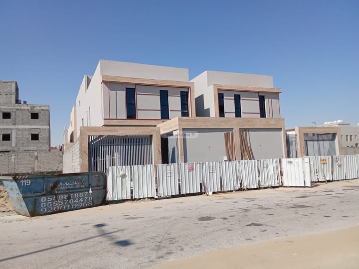 Villa 367.5 SQM Facing South on 20m Width Street Al Khuzama, Al Khobar