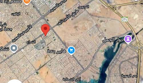 أرض 500 متر مربع شمالية شرقية على شارع 20م الشراع، شمال جدة، جدة