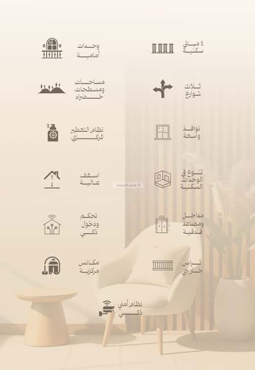 شقة 1784.58 متر مربع بغرفتين البوادي، شمال جدة، جدة