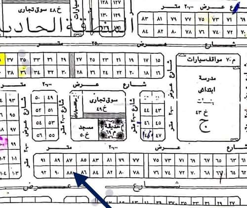 أرض 400 متر مربع جنوبية على شارع 30م حي الربوة - بقيق، بقيق