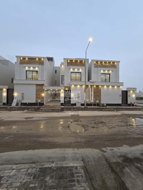 Villa 217.2 SQM Facing North on 15m Width Street Al Janadriyah, East Riyadh, Riyadh