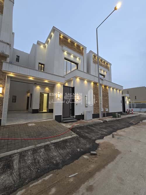 Villa 217.2 SQM Facing North on 15m Width Street Al-Janadriyah, East Riyadh, Riyadh