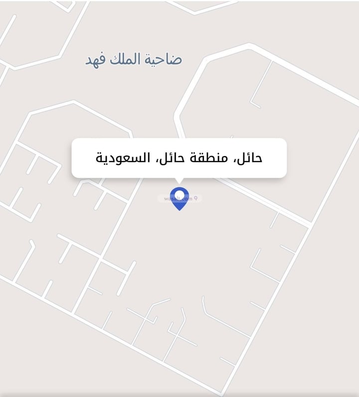 Land 700 SQM Facing West on 30m Width Street Dahiyat King Fahd Dist, Hail