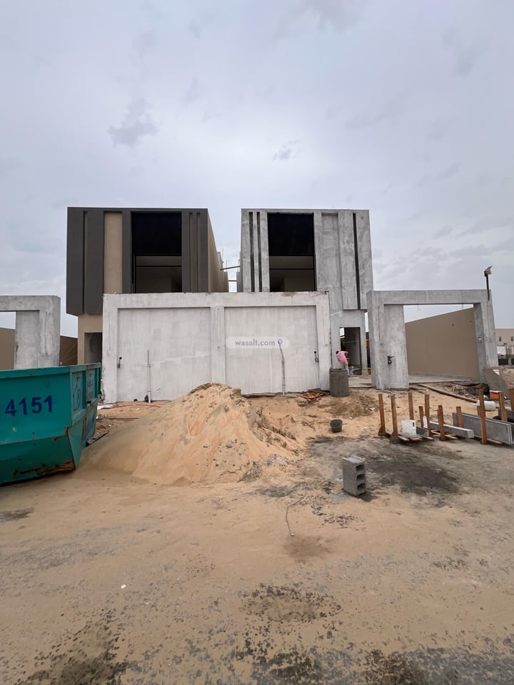 Villa 406 SQM Facing West on 20m Width Street Al Fursan, Dammam