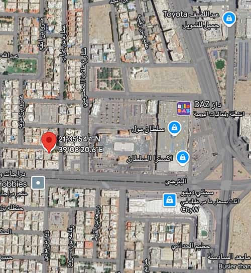 Land 375 SQM Facing North on 15m Width Street Al Zahrah, North Jeddah, Jeddah